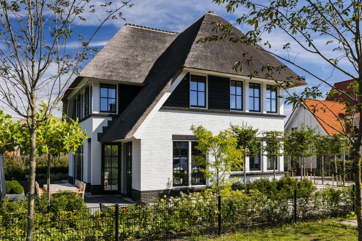 rietgedekt huis bouwen aerdenhout