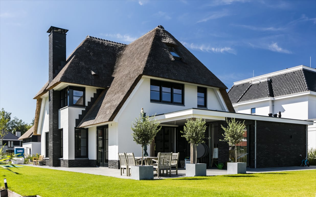 rietgedekt huis bouwen aerdenhout